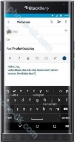 BlackBerry Priv black