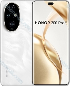 Honor 200 Pro Moonlight white