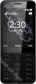 Nokia 230 Dual-SIM schwarz/silber