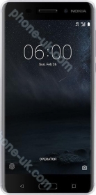 Nokia 6 Single-SIM silber