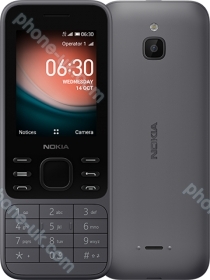 Nokia 6300 4G Dual-SIM light charcoal