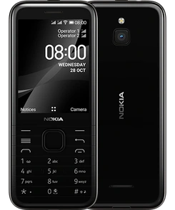 Nokia 8000 4G Single-SIM onyx black