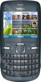 Nokia C3-00 slate grey