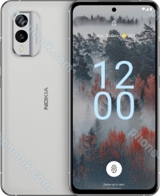 Nokia X30 5G 256GB Ice white