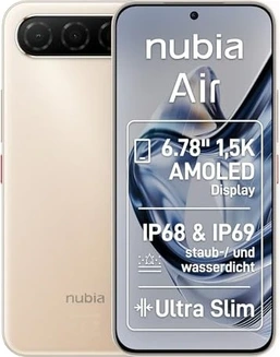 Nubia Air Titanium Desert