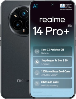Realme 14 Pro+ 5G 512GB Suede Grey