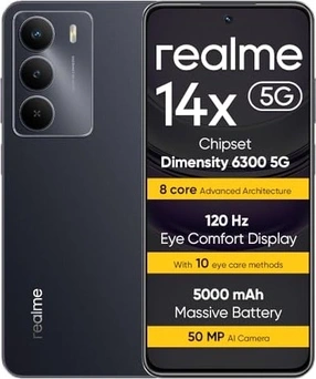 Realme 14x 5G 256GB Carbon Black