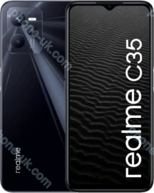 Realme C35 64GB Glowing Black