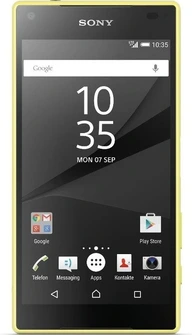 Sony Xperia Z5 Compact Yellow