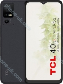TCL 40 NXTPAPER 5G Starlight Black