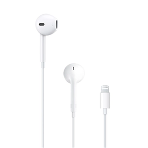 Apple EarPods, Lightning Plug, white