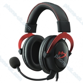 HyperX Cloud II, black/red