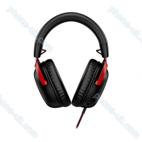 HyperX Cloud III, black/red