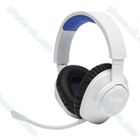 JBL Quantum 360P Console Wireless, Playstation, white/blue
