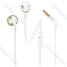 JBL Tune 205, white/golden