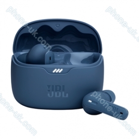 JBL Tune Beam, active noise cancelling, blue