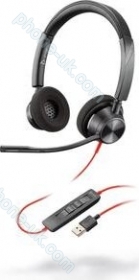Plantronics Blackwire 3320, Microsoft, USB-A