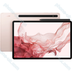 Samsung Galaxy Tab S8+, 12.4", 128 GB, WiFi + LTE, pink gold