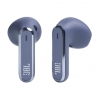 JBL Live Flex, adaptive noise cancelling, blue