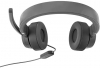 Lenovo Go wired ANC headset Storm Grey