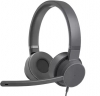 Lenovo Go wired ANC headset Storm Grey