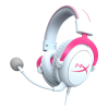 HyperX Cloud II, white/pink