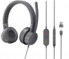Lenovo Go wired ANC headset Storm Grey